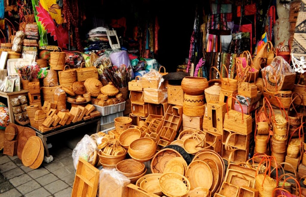 Pastırma- und Sucuk-Stand im Basar von Kayseri